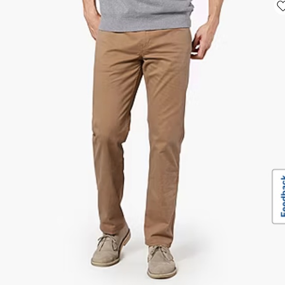 Dockers Other - Dockers Jean Cut Khaki All Seasons Tech Mens Straight Fit Flat Front Pant 34X30